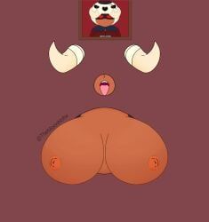 nita_(brawl_stars), tusked_nita_(brawl_stars), brawl_stars, themoonbear_artist, big_breasts