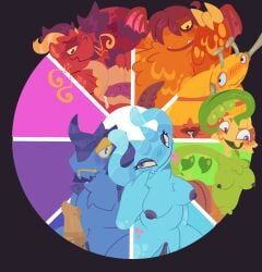 carillong, edamimi, ghazkin, multiple_characters, piplash