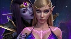 alleria_windrunner, high_elf, void_elf, xal'atath, world_of_warcraft