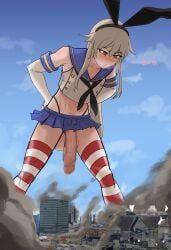 shimakaze_(kantai_collection), shimakaze_(kantai_collection)_(cosplay), kantai_collection, gbgtgm, 1boy