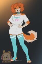 anthro, biped, bird_dog, bodily_fluids, canid