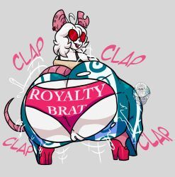 cantonmesh, anthro, ass_clapping, bella_(cantonmesh), big_butt