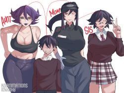 aunt_koral_(koianimations), finn_(ngcc), koi_(koianimations), marina_(koianimations), ahoykoi