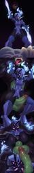 ceruledge, grimmsnarl, pokemon, seios, anthro