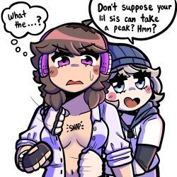 bianca_(ikeychain), natalie_(ikeychain), original, ikeychain, 2girls