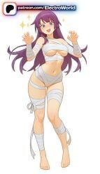 senjougahara_hitagi, bakemonogatari, halloween, monogatari_(series), patreon