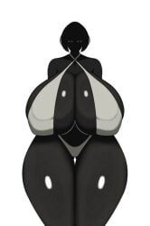 nate_hand_gesture, delete_alliance, bikini, black_body, black_eyes