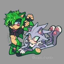 manic_the_hedgehog, silver_the_hedgehog, sega, sonic_the_hedgehog_(series), sonic_underground