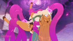 cupofuwu, spicygaydog_(va), 1girls, anthro, antlers