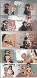 diana_(metal_family), lif_(metal_family), metal_family, deadinside97, black_hair