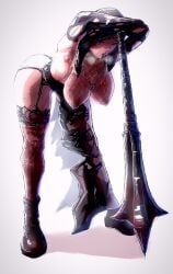 undertaker_(nightreign), elden_ring, elden_ring_nightreign, infamoustekazu, ass
