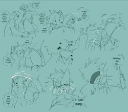 leonardo_soleon, nerunaur, announcing_orgasm, anthro, ball_tuft