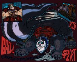 digsby_bear, anothermeekone, all_fours, alternate_species, anthro