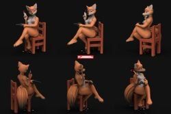 foxy_(liar's_bar), liar's_bar, bambookat, anthro, anthrofemale