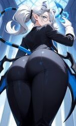 arias_the_labrynth_butler, duel_monster, yu-gi-oh!, 1girls, ass