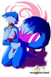 sky_(copperback01), azaleesh, anthro, blue_fur, bondage