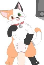 luftydays, bestiality, black_pawpads, blush, body_blush