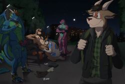 artemis_(croissantdelar1), athkore, mythology, unpopularwolf, anthro