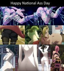 holly_kujo, jolyne_kujo, lisa_lisa, mariah_(jjba), trish_una