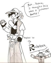 ash_ketchum, hiroshi_(pokemon), ritchie_(pokemon), satoshi_(pokemon), pokemon