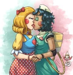 dollie, jackie_(fnaf), miss_delight, nurse_dollie_(fnaf), five_nights_at_freddy's