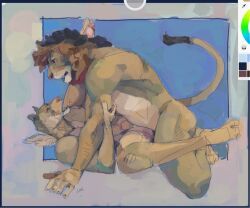 nemera, all_fours, anal, anal_sex, anthro
