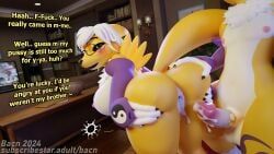 digimon_(species), male_renamon, renamon, renamon_(bacn), bandai_namco