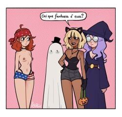loopsie, ricardo_milos, halloween, loopsieart, cosplay