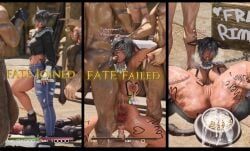 final_fantasy_xiv, cocotopia, arms_behind_head, bad_end, beaten