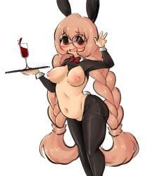 usa_mimi, kodomo_no_jikan, dumbernova, blush, bow