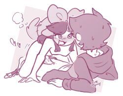 mishy_(dog_form)_(justspicy), mishy_(justspicy), justspicy, 1boy, 1girls