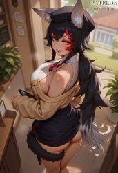 ookami_mio, hololive, hololive_japan, mio_channel, duxvector