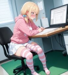 sakura_nene, new_game!, patreon, yuckle, balls