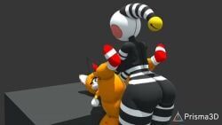 security_puppet_(fnaf), tailsko_doll, five_nights_at_freddy's, sonic_(series), sonic_the_hedgehog_(series)
