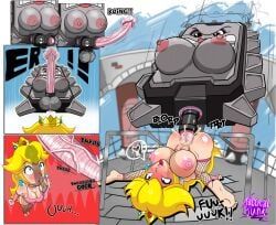 princess_peach, thwomp, thwomp_girl, mario_(series), nintendo