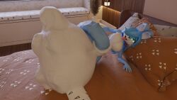 kalnoa_(possum_chan), bunnnyboi, animal_genitalia, animal_penis, anthro