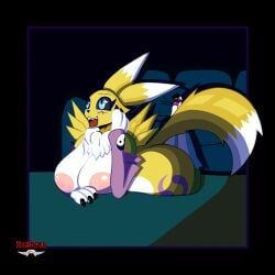 digimon_(species), renamon, bandai_namco, digimon, anthro
