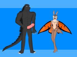 godzilla, mothra, godzilla_(series), monsterverse, mothra_(series)