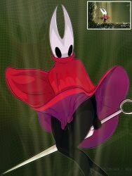 hornet_(hollow_knight), marilyn_monroe_(cosplay), hollow_knight, hollow_knight:_silksong, hollow_knight_(franchise)