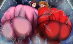asuka_langley_sohryu, makinami_mari_illustrious, souryuu_asuka_langley, neon_genesis_evangelion, rebuild_of_evangelion