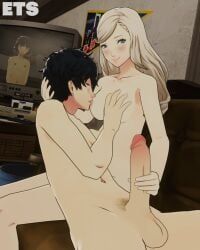 ann_takamaki, makoto_niijima, ren_amamiya, persona, persona_5
