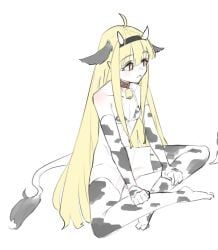 kaguya_(cho_kaguya-hime!), cho_kaguya-hime!, 1girl, ahoge, animal_ears