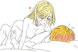 annie_leonhardt, armin_arlert, attack_on_titan, 1boy, 1girls