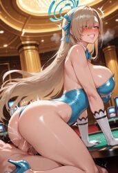 asuna_(blue_archive), asuna_(bunny)_(blue_archive), blue_archive, patreon, 1boy