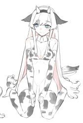 runami_yachiyo, cho_kaguya-hime!, 1girl, animal_print, bell