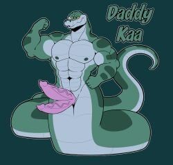 kaa_(jungle_book), the_jungle_book, darksheep46, 2_penises, abs