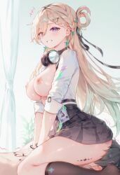 lynae_(wuthering_waves), wuthering_waves, stormiaart, 1boy, 1girls