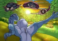 blue_(jurassic_world), jurassic_park, jurassic_world, universal_studios, poisonsneksoffie