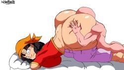 pan_(dragon_ball), dragon_ball, dragon_ball_gt, saiyanpride56, large_ass