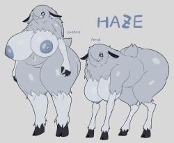 original, tha_randomu, 1girls, anthro, big_boobs